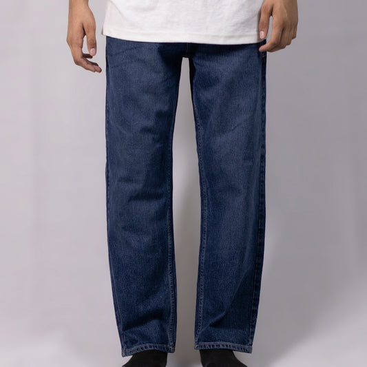 Crosshatch Baggy Fit Denim Jeans