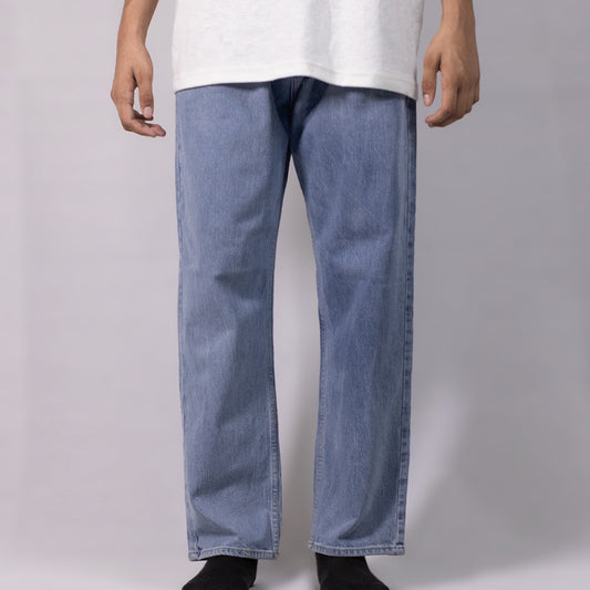 CrossHatch Baggy Fit Denim Jeans