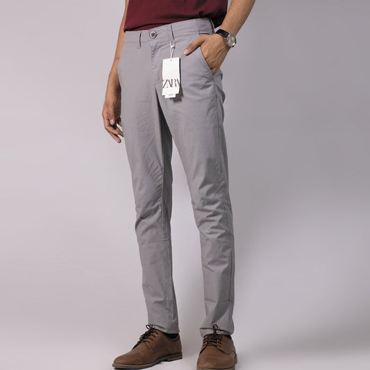 Zara Slim Fit Cotton Chinos