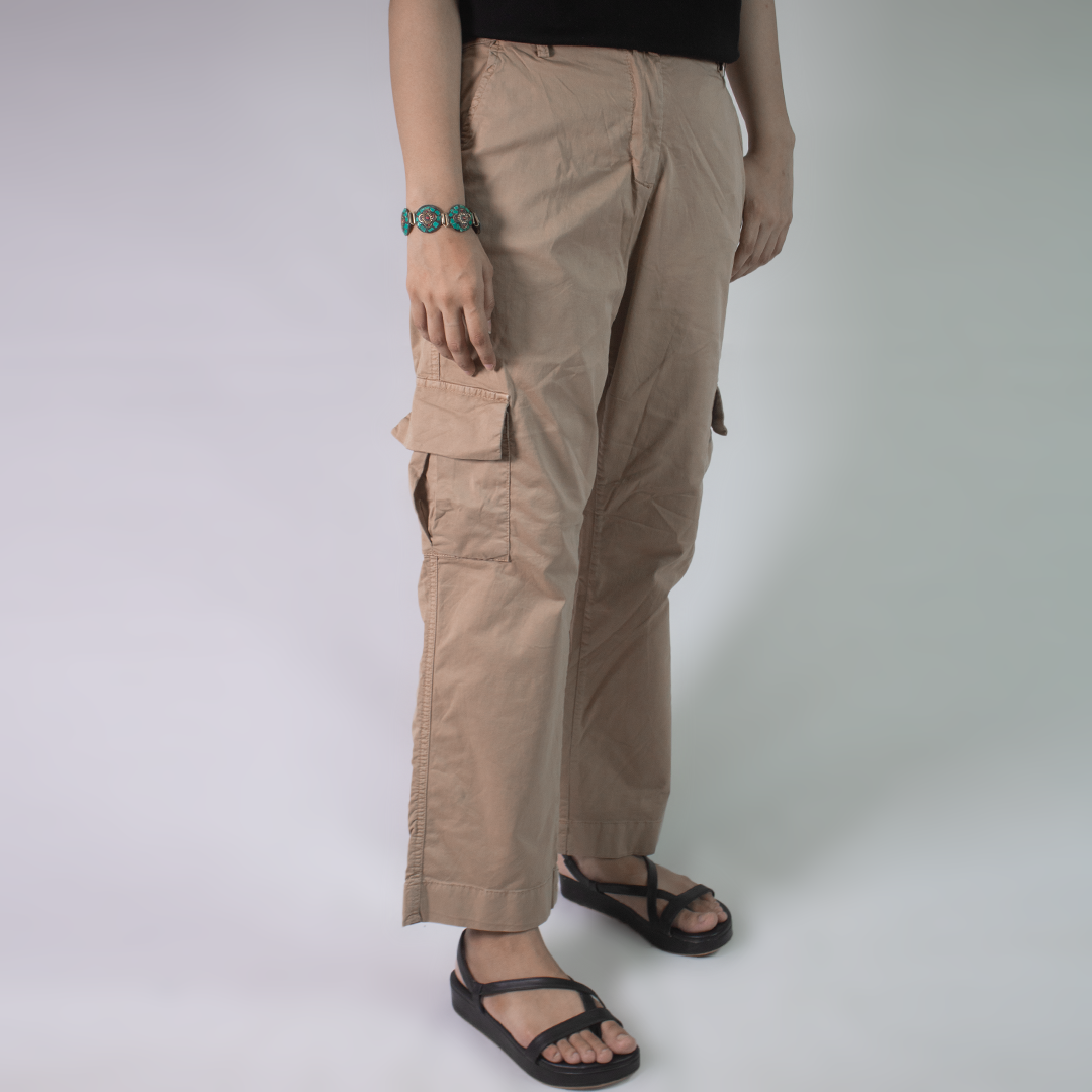 Markup Woman Baggy Fit Cargo Pants