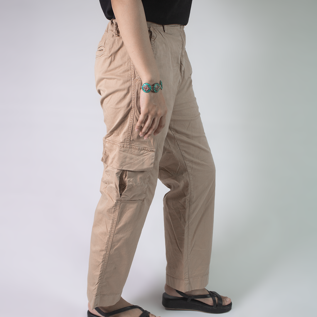 Markup Woman Baggy Fit Cargo Pants