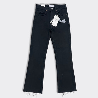 Zara Black Bootcut Denim Jeans